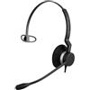 Jabra Biz 2300 Cuffie con Cavo Mono Ottimizzate per Unified Communications
