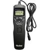 Rollei Cavo di scatto Nikon - Telecomando con Schermo LCD con Retroilluminazione - Nero