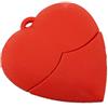 OneSquareCore 4GB Cuore Modello Unità flash USB Dispositivo di archiviazione USB 3.0 Unità flash USB Memory Stick USB 3.0 Chiavetta USB U Unità disco Thumb Memoria flash USB Memoria dati disco USB - Rosso