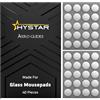 Hystar Aero Glides | Pattini per mouse a 40 punti per tappetino per mouse in vetro | PTFE ad alta densità | arrotondati e lucidati per un uso silenzioso