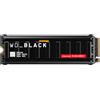 SanDisk WD_BLACK SN8100 PCIe Gen 5 NVMe SSD 4TB (Fino a 14.900MB/s lettura sequenziale, 14.000Mb/s scrittura sequenziale, fino a 2.400TBW, M.2 2280, dissaptore di calore, TLC 3D CBA NAND) POWERED BY SANDISK
