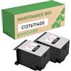 KEUWHLL C13T671400 PXMB6 T6714 Scatola Di Manutenzione Compatibile Per Epson WorkForce Pro WF-C8190 C8190a C8190DW C8610DWF WF-C8690 C8690a C869R Stampante 2-pack