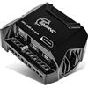 Timpano Amplificatore compatto a 4 canali Car Audio 500 Watt, 4 x 125 Watt a 2 Ohm, Mini Stereo 12 Volt Full Range Classe D Amp, Amplificatore a ponte 4 canali TPT-500.4