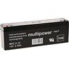 akku-net POWERY Batteria al Piombo (multipower) MP2,2-12 VDS