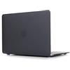 WHWOLF adatto per MacBook 12 pollici caso modello A1534 versione 2017/2016/2015, semplice opaco antiscivolo copertura del computer portatile antiurto guscio protettivo -nero