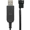 CRJ Electronics 4041 Full Speed 12V Tensione Step-Up USB a 3-Pin e 4-Pin PC Fan Sleeve Cavo Adattatore di Alimentazione, Nero
