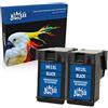 RINKLEE Sostituzione per HP 901 901XL Cartuccia d'Inchiostro Compatibile con HP OfficeJet 4500 J4500 J4524 J4535 J4540 J4550 J4580 J4624 J4660 J4680 J4680c G510a G510g G510n | 2 Nero