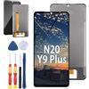 Yuxyiony Nuovo Schermo di Ricambio Per Doogee Y9 Plus/N20 Display LCD Riparazione Dello Schermo e Sostituzione Strumento Accessori