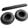 V-MOTA Cuscinetti auricolari di ricambio per cuffie AKG K450 H451 K452 Q460 K480NC nero (fascia e auricolari)