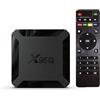 X88 Android TV Box 10.0, X96Q Android TV Box 2GB RAM 16GB ROM Allwinner H313 Quad-Core 64bit con WiFi 2.4G USB Ultra HD 4K H.265 3D Home Smart Player