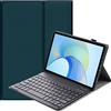 FKQLH Custodia Tastiera per Honor Magic Pad 2 Tablet, QWERTY Layout Tastiera Bluetooth Magnetica Staccabile con Slim Cover per Honor Magic Pad 2 Tablet 12,3 Pollice, Verde