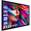 ESMART Professionale MIRALE Tela telaio 266 x 149 cm (120) 16:9 | Schermata di proiezione home cinema beamer schermo a cornice LCD LED