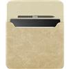 YoungMe Kobo Elipsa 2E 10,3 Cover in pelle scamosciata per e-reader (versione 2023), custodia protettiva portatile idrorepellente con passante per penna e chiusura magnetica (marrone)