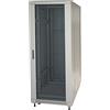 LINK ARMADIO RACK 19 PER RETI 32U (A)1610, (L)600, (P)600 COLORE GRIGIO PORTA VETRO