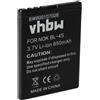 vhbw batteria sostituisce Nokia BL-4S per smartphone cellulare (850mAh, 3,7V, Li-Ion)