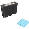 Gopacks Batteria al gel al piombo (399121) Croostrainer, Ergometro Cybex Life Fitness Precor Startrec Lifecycle 9500HR 0819-0012 0819-1006 0819-0016 6 V batteria batteria (4 batterie AAA/AA)