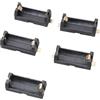 KINSPON 5 Peperoncini Case Plastica in Plastica CR123A Battere con Cavi Saldatura PCB per 16340 17335 Cassetta Stoccaggio Casella Montaggio per Saldatura PCB Capo Montaggio della Batteria