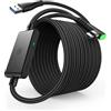 INIU Link Cable, 5m USB 3.0 Trasferimento Dati ad Alta Velocità Cavo USB Type-C di Ricarica