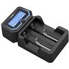 XTAR Caricatore per batterie agli ioni di litio e Ni-MH professionale e veloce, riattivazione scarica e 0 V celle, 2 celle, modello: X2