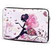 SUBBLIM Custodia per computer in neoprene Trendy Sleeve Neo 13.3-14 Fata