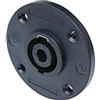 Superauto hi-fi Connettore SpeakON Flangiato Neutrik 4 poli da pannello connessioni di potenza tra amplificatore e casse passive
