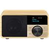 Sangean A500429 Radio DDR-7 Chiaro Legna
