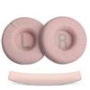 uprgk 1 Paio Cuscinetti Auricolari di Ricambio + Cuscinetto Fascia per Tune 600 T450 T450BT T500BT JR300BT, Copertura Cuscino in Schiuma per Cuffie Morbide Cuffie Paraorecchie Conchiglia (rosa)