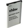 vhbw batteria compatibile con Nokia N810, E90, E90 Communicator, N810 Internet Tablet, E90i, E72 smartphone cellulare (1000mAh, 3,7V, Li-Ion)