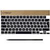 CTBDZ Tasti di ricambio per MacBook Pro 14 16 M4 Pro/Max A3185 A3186 A3401 A3112 A3403 A3404 per MacBook Air 13 pollici 15 pollici M4 A3240 A3241 2024-2025 (tasti cappelli)