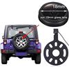 Navinio Telecamera per visione notturna per auto, telecamera per parcheggio, telecamera a colori, sistema di retromarcia impermeabile per Jeep Wrangler Willys Unlimited Sahara Spare tire Rubicon