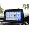 CELLONIC Vetro temperato compatibile con Ford SYNC 3 Focus Fiesta Kuga Transit Custom - 8 (2.5D pellicola 9H 0,33mm per navigatore GPS Full Glue) Trasparente, vetrino screen protector
