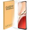 ESACMOT Confezione da 4 Pellicole Protettive in Vetro Temperato Compatibili con Oppo Reno12 FS 5G, Durezza 9H, Ultra Trasparenti, Antigraffio, Facili da Applicare, Compatibili con Custodia