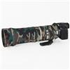 CHASING BIRDS Rivestimento impermeabile mimetico per obiettivo Canon EF 100-400 mm F4.5-5.6 L IS II USM, copertura protettiva antipioggia (pino mimetico, con estensione EF 1.4x III)