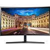 Samsung Monitor CF39 (C27F396), Curvo (1800R), 27, 1920 x 1080 (Full HD), VA, 60 Hz, 4 ms, FreeSync, HDMI, D-Sub, Ingresso Audio, Eye Saver Mode, Nero