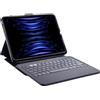 ZAGG Pro Keys 2 iPad tastiera e custodia per iPad Air da 11 pollici (M2), leggera, a libro, staccabile, lunga durata della batteria, porta pennino, tasti retroilluminati, (inglese)