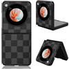 COQUE Custodia per ZTE nubia Flip, Custodia per Telefono Pieghevole Nero
