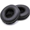 vhbw 2x cuscinetti auricolari di ricambio compatibile con GN Netcom Jabra GN2000 cuffie, headset, poliuretano nero