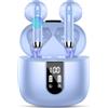 Drsaec Cuffie Bluetooth 5.4, 2025 Auricolari Bluetooth 56Ore Stereo Cuffie Wireless In Ear con 4 ENC Mic, Auricolari Senza Fili Cancellazione Rumore Cuffiette Sport IP7 Impermeabili Earbuds LED Display