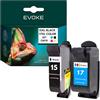 EVOKE 15 17 Set di cartucce compatibili con HP 840C 841C 842C 843C 845C 916 920C 930C 940 960 (kit nero tricolore) 1900 pagine 79 ml