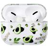 AKABEILA Custodia compatibile con AirPods 3 2021 Custodia trasparente Custodia Protettiva Carino Modello PC Case Skin Cover per Apple AirPods 3 Generazione Custodia di Ricarica Supporta Ricarica