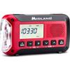 Midland ER250 BT radio di emergenza con Bluetooth, Power bank, radio e speaker BLUETOOTH: indispensabile nelle esperienze, perfetto per l'avventura