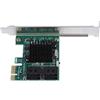 Bewinner Scheda di espansione a 4 porte da PCIE a SATA 3.0 Scheda di espansione 6G SATA 3.0 Scheda di espansione PCI Express Scheda PCIe per XP / 2003 / Vista / / /