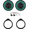 IPNOSIS Kit 2 Casse Anteriori o Posteriori IP-01165 per Audi A3 5 Porte (04-12), A4 B6, B6 AVANT (01-05), B6 CABRIO (02-08), A4 B7, B7 AVANT (04-08) B7 CABRIO (02-08) + 2 Supporti + 2 Connettori
