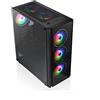 KTX Case Gaming TX-192-11 M-ATX con 6 VENTOLE Colorate Incluse