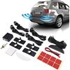 Qiilu radar di parcheggio, Qiilu Parking Radar System ， Intelligent Parking Radar Alert Kit 4 Sensor Probe LED Display Automobile Reverse Assistance System