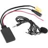 KIMISS Bluetooth per Auto, Cavo Bluetooth AUX IN 59,1 pollici Cavo Aux Cavi stereo ausiliari Cavo o radio Bluetooth Vivavoce Adattatore AUX per auto con microfono adatto per alfa Grande