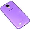 doupi UltraSlim Custodia per Samsung Galaxy S4, Satinato fine Piuma Facile Mat Semi Trasparente Cover, Purple
