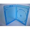 Amaray Custodie per Blu-ray, Slim 11 mm, Machine-pack-quality, Transparente, Blu, 50 pezzi