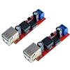 Oiyagai 2 Pezzi Modulo Convertitore Buck Regolatore di Tensione Step Down da 6-40V a 5V 3A con Doppia Porta USB di Uscita