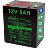 ANFEL Batteria ricaricabile al Piombo 12V 4,5Ah Faston 4,8mm misure 90 x 70 x 101 mm per UPS allarmi sirene